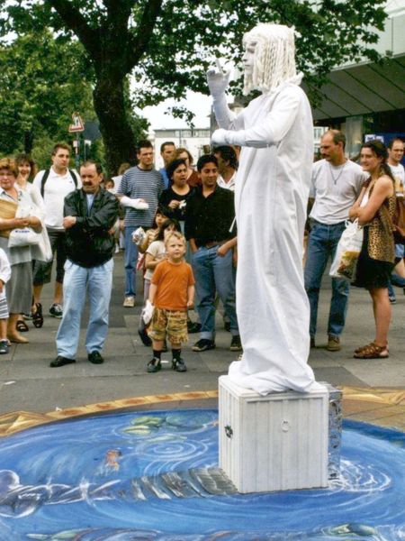 Pantomime Performance Kunstwerk