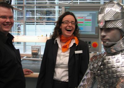 Messe-Show der besonderen Art