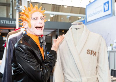 Publikumsmagnet am Stand