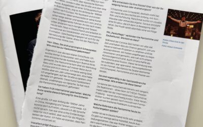 Gedanken zu Pantomime in der Kultur-Journal
